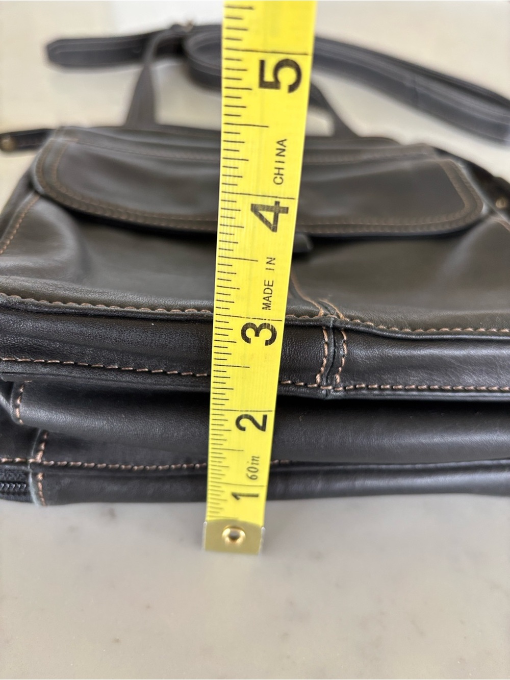 Fossil Leather Crossbody Purse - Picture 10 of 13